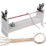 Plantilla para hacer, estante para hacer en forma de U, escala transparente, para tejer a mano, para, collares, suministros de manualidades