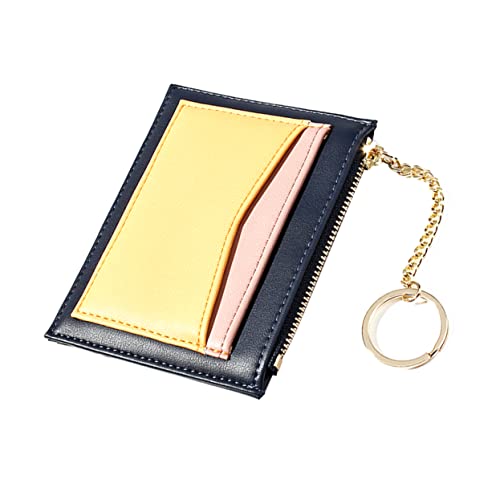 SAFIGLE Fashion Zipper Coin Purse for Women Wristlet Card Wallet Slim Rfid Blocking Wallet