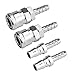 Produktbild KLYNGTSK 4 Stück Schlauch Schnellkupplung 8mm Druckluftkupplung Kompressor Fitting Kupplungen Pneumatische Kupplungsstecker Schlauch Druckluftanschluss Luftschlauch Verbindungsstück Steckverbindungen
