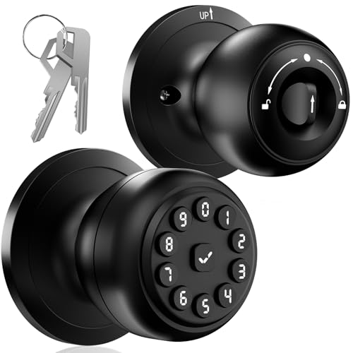 Smart Fingerprint Door Lock with App & Key Access