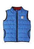 mit Stehkragen s.Oliver Junior Boy\'s 404.12.208.16.155.2116380 Weste ärmellos, Blue, 122