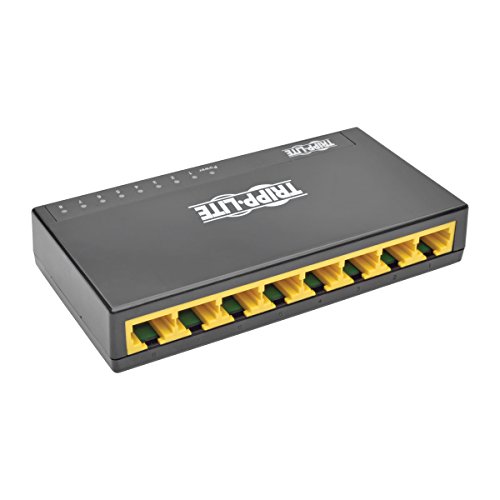 Tripp Lite 8-Port Gigabit Ethernet Switch, Desktop, Rj45 Unmanaged Network Switch 10/100/1000 Mbps (Ng8P) #TOP1