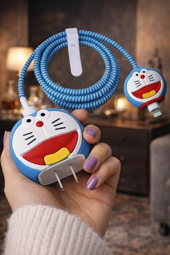 Image of Silicone Charger Protector Cover Compatible Only with Apple 18W & 20W USB-C Power Adapter