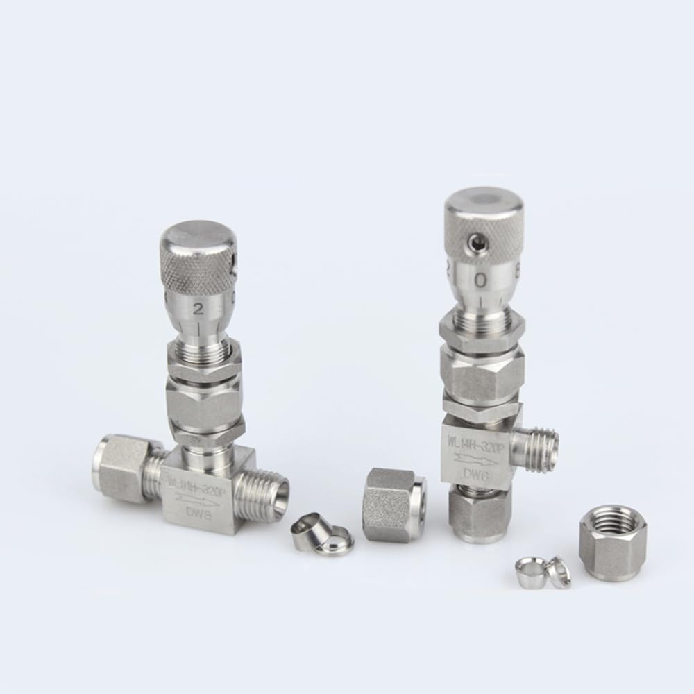 1 szt. 0.2 cm 0.3 cm 0.6 cm 1 cm 2 3 4 6 8 10 12 mm OD rura Compreesion grodziowa ze stali nierdzewnej 304 odcinający zawór igłowy (prosty, 9,52 mm) łącznik rurowy