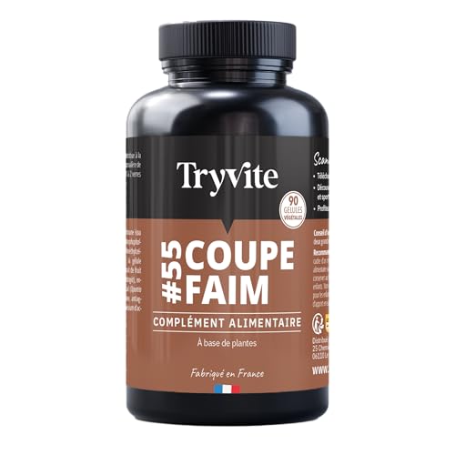 TRYVITE | Glucomannane de Konjac | Formule Minceur, Satiété & Gestion des Portions & Légèreté | 90 Gélules | Fabriqué en France