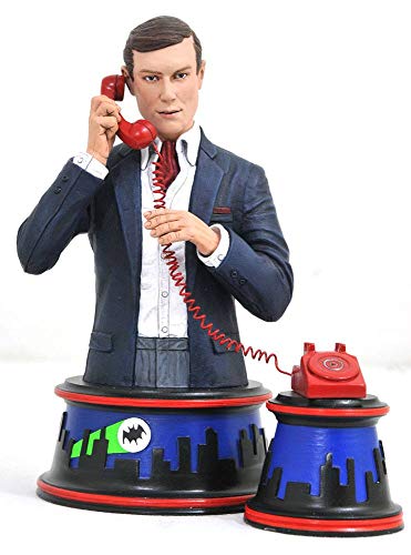 Diamond Select Toys Batman Classic 1966 TV Series: Bruce Wayne & Bat Phone Collectible Resin Bust