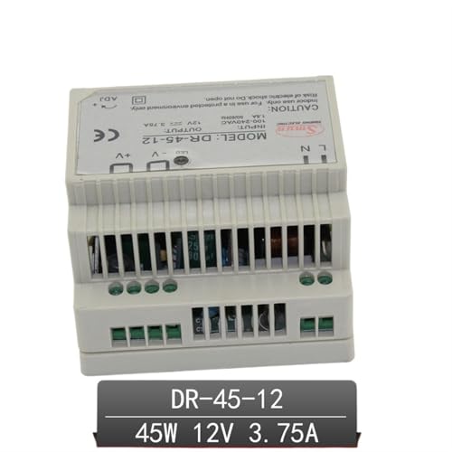 Alimentation 12V 3,75 A à mode de commutation DR-45-12 de 45W avec sortie unique stable