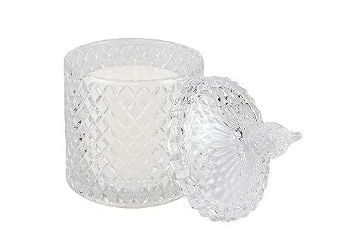 Bougie harmony S2477G en grande boîte de mariage en verre diamant à offrir