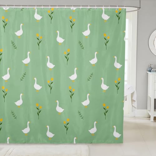 Feelyou Cute Animal Shower Curtain for Bathroom Decor 72"x78"