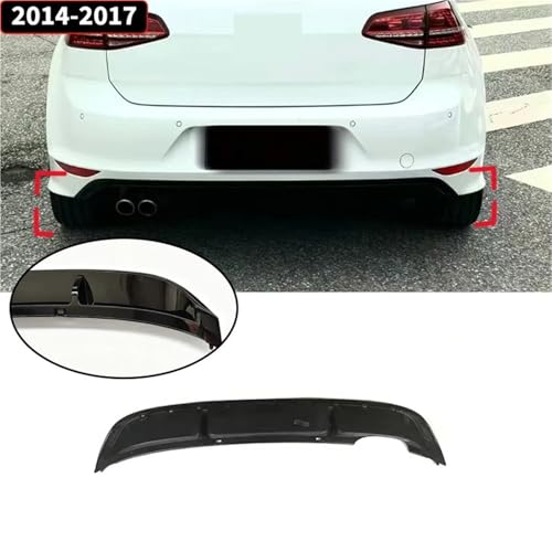 Diffuseur arrière Golf MK7 R-Line 2014 spoiler de finition premium - 6