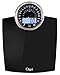 Price comparison product image Ozeri Rev Digital Bathroom Scale with Electro-Mechanical Weight Dial (Black)
