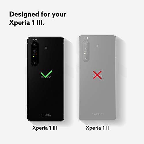 Caseology Vault Case Compatible with Sony Xperia 1 III - Matte Black