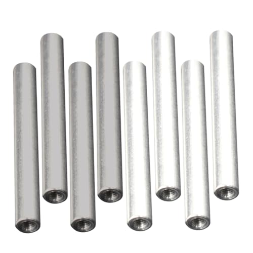 8 Piezas Varillas de Electrolisis de Agua de Electrolyzer Agua con Varillas de Hierro y Aluminio para Análisis Preciso y Repuestos