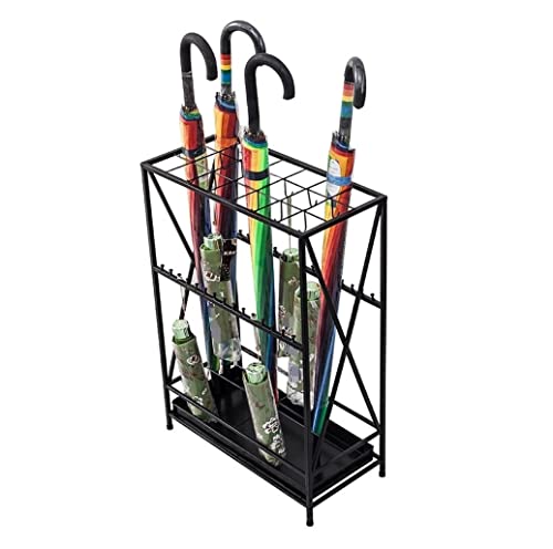 Support de rangement de parapluie format tonneau pour bureau et maison - 2