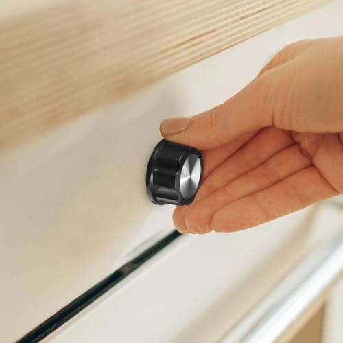 Perilla de control con interruptor giratorio YARNOW para freidora de aire y olla a presión, accesorio de cocina de plástico compatible con horno eléctrico miniatura 6