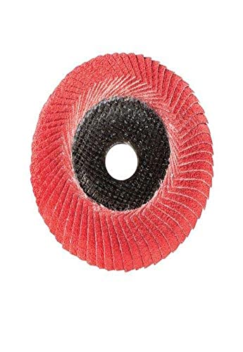 Metabo - Application: Steel/Stainless Steel - 6" Convex Flap Disc P60 CER (626488000), Flap Discs & Specialty Wheels