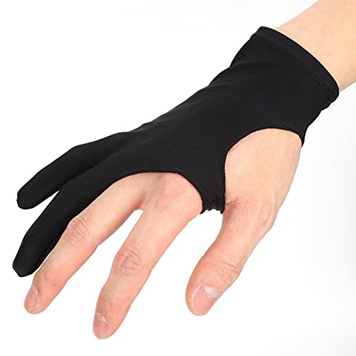 Fdit Guantes para Pintar con 2 Dedos Guantes Resistentes a Las Manchas, Guantes de Artista para...