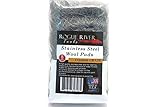 Stainless Steel Wool 8 Pad Pack (Coarse) Oil Free Manufacturing - Made in USA!