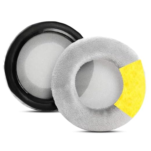 Velvet Ear Pads Cushions Covers Replacement Earpads Foam Pillow Compatible with Beyerdynamic DT 990 Pro DT 770 Pro DT990 DT770 Pro Headset Headphone (Grey)