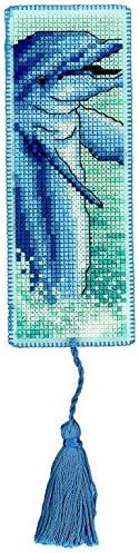Royal Paris Dolphin Bookmark Cross Stitch Kit