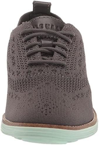 Cole Haan Women's Originalgrand Stitchlite Wingtip Oxford Sneaker, Dark Pavement, 8.5-B US | Image 1