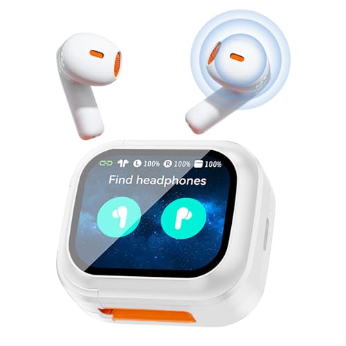 Écouteurs de traduction intelligents sans fil avec écran LCD tactile haut de gamme