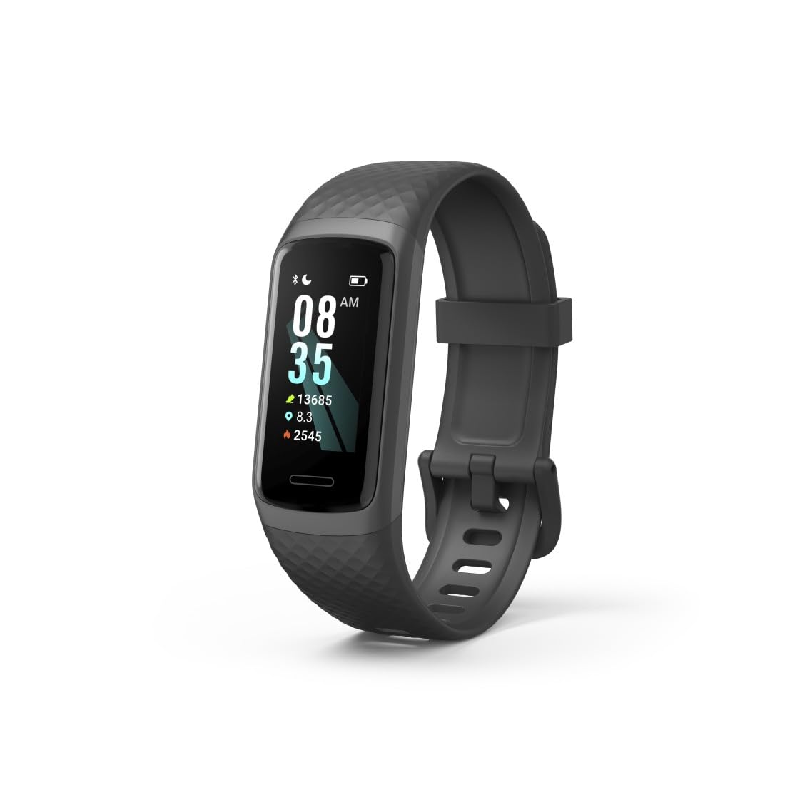 Hama - Banda de Actividad (Smartwatch Resistente al Agua, función Despertador, hasta 14 Deportes Diferentes, podómetro, frecuencia Cardiaca, Reloj Deportivo) Negro
