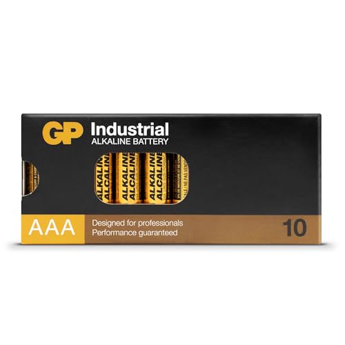 GP Industrial Alkaline AAA Batterien 1,5V, auch bekannt als Micro/LR03, 10...