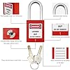 Amazon.com: SAFBY Lockout Tagout Box Kit Portable Safety Group Padlock ...