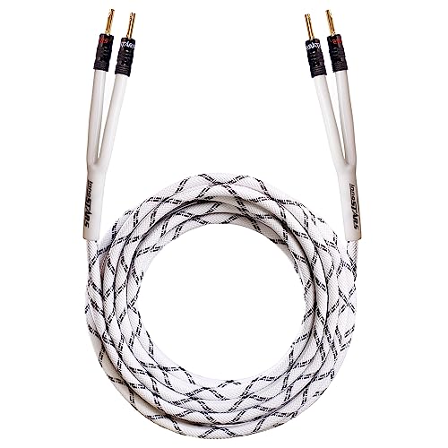 InnoStars Fio de alto-falante 12AWG OFC HiFi com dois plugues de ponta banana banhados a ouro (4,5 m