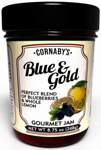 Cornaby's Blue & Gold – Gourmet Wild Blueberries & Lemon