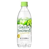 ポッカサッポロ グリーンシャワー 香る炭酸水 500ml 1ケース(24本)