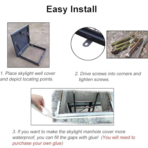 Puerta de seguridad de aleación de aluminio resistente con sellado superior 6