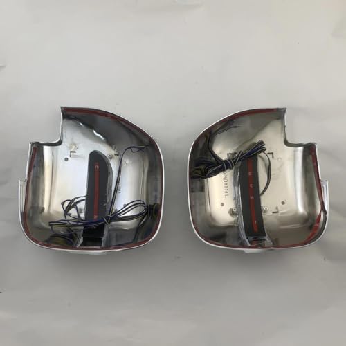Couvercle de miroir chromé LED ABS pour Mitsubishi Montero 2001-2006