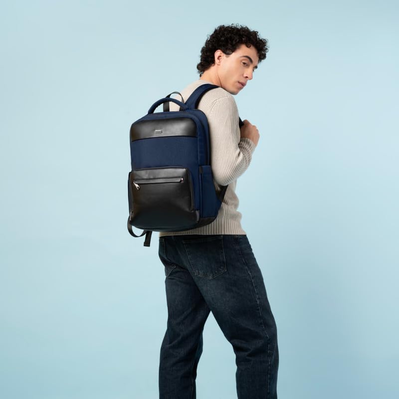 Image of Tommy Hilfiger Unisex Laptop Backpack AIRVANE | Hidden Pocket | Padded Compartment| Daypack for School, Office, College and Work | 23L Capacity