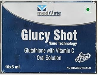 Glucy Shot Nano Technology| 5 Ml PACK OF 10