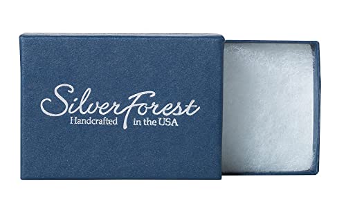 Silver Forest of Vermont Paw Print and Tiger's Eye Dangle Earrings3