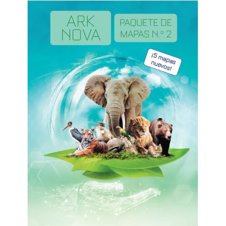 Maldito Games Ark Nova Paquete DE MAPAS Nº 2