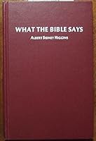What the Bible says B0007H4X0Y Book Cover