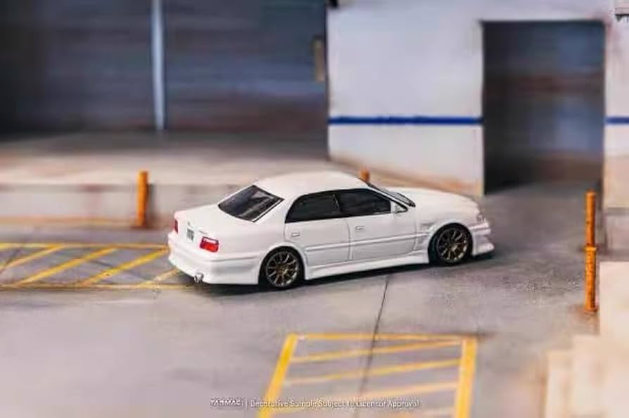 ターマックワークス 1/64 トヨタ チェイサー　JZX100　白 ターマックワークス 1／64スケール VERTEX、100チェイサー