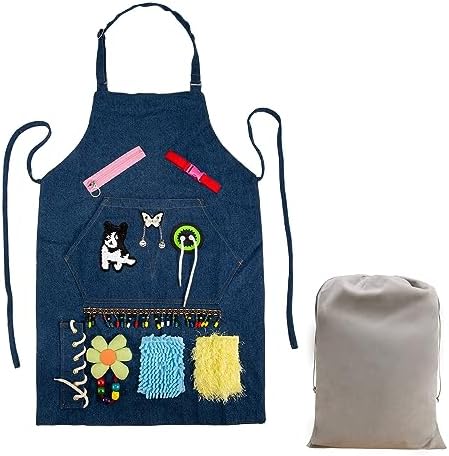 Activities for People with Dementia, Dementia Activities for Seniors, Fidget Apron for Dementia, Fidget Apron for Elderly for Adults or Children with Dementia Alzheimer Anxiety Relief