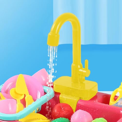 Fregadero con cocina infantil para el entretenimiento y juego interactivo de interior 3