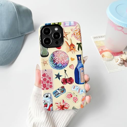 Lovmooful for iPhone 14 Pro Case Cute Collage Art-Goldfish by Lovmooful - Used condition - Image 7