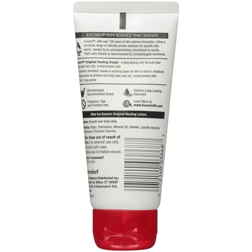 Eucerin Original Healing Enriched Creme 2 oz (Pack of 4)