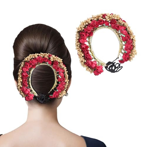 Image of Majik Bun Decoration Hair Gajra For Women And Girls Wedding, Party Hair Decoration Hair Accessories (M2)