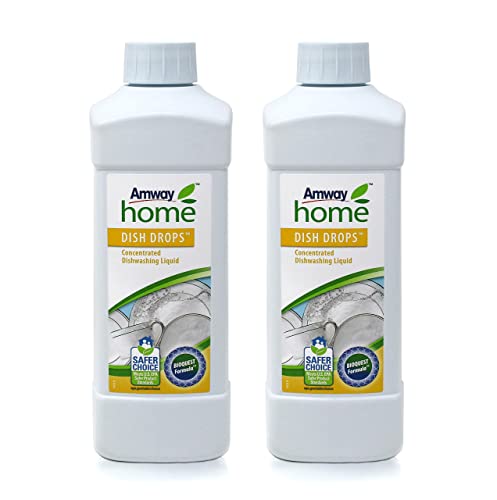 2 x Konzentriertes Flüssiges Geschirrspülmittel DISH DROPS™ - 2 x 1 Liter - Amway - (Art.-Nr.: 110488)