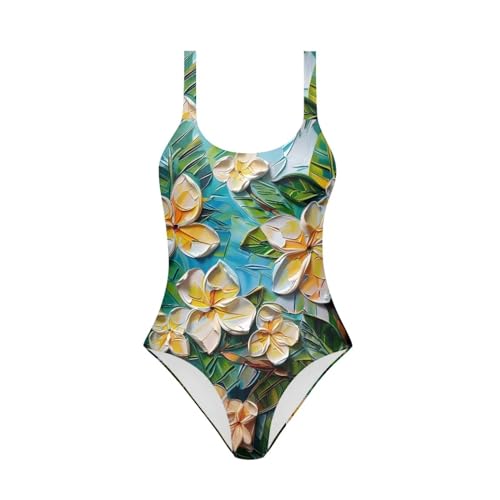 Image of YEXIATODO Kids One Piece Swimsuit for Teen Girls Womens Bathing Suit High Waist Bikini Set Girls Swimsuit for 7-18 Years Old