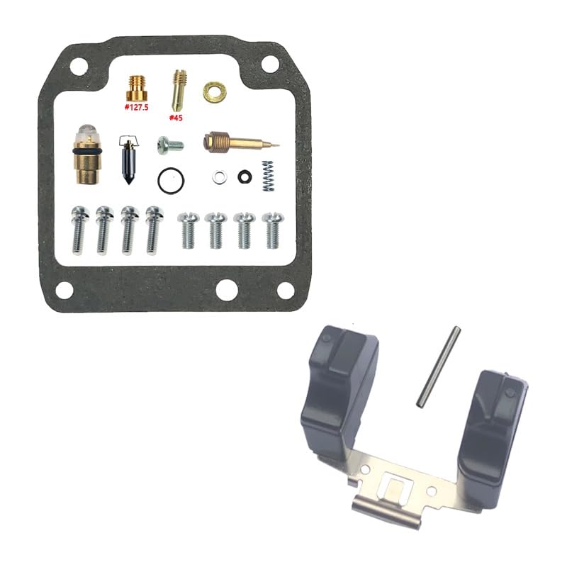 Kit réparation carburateur CS125 joints gicleurs flotteur 125cc