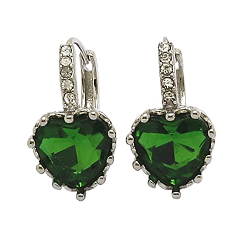 Cerceau zircone féminin et petites boucles d'oreilles de goujon brillantes pour filles