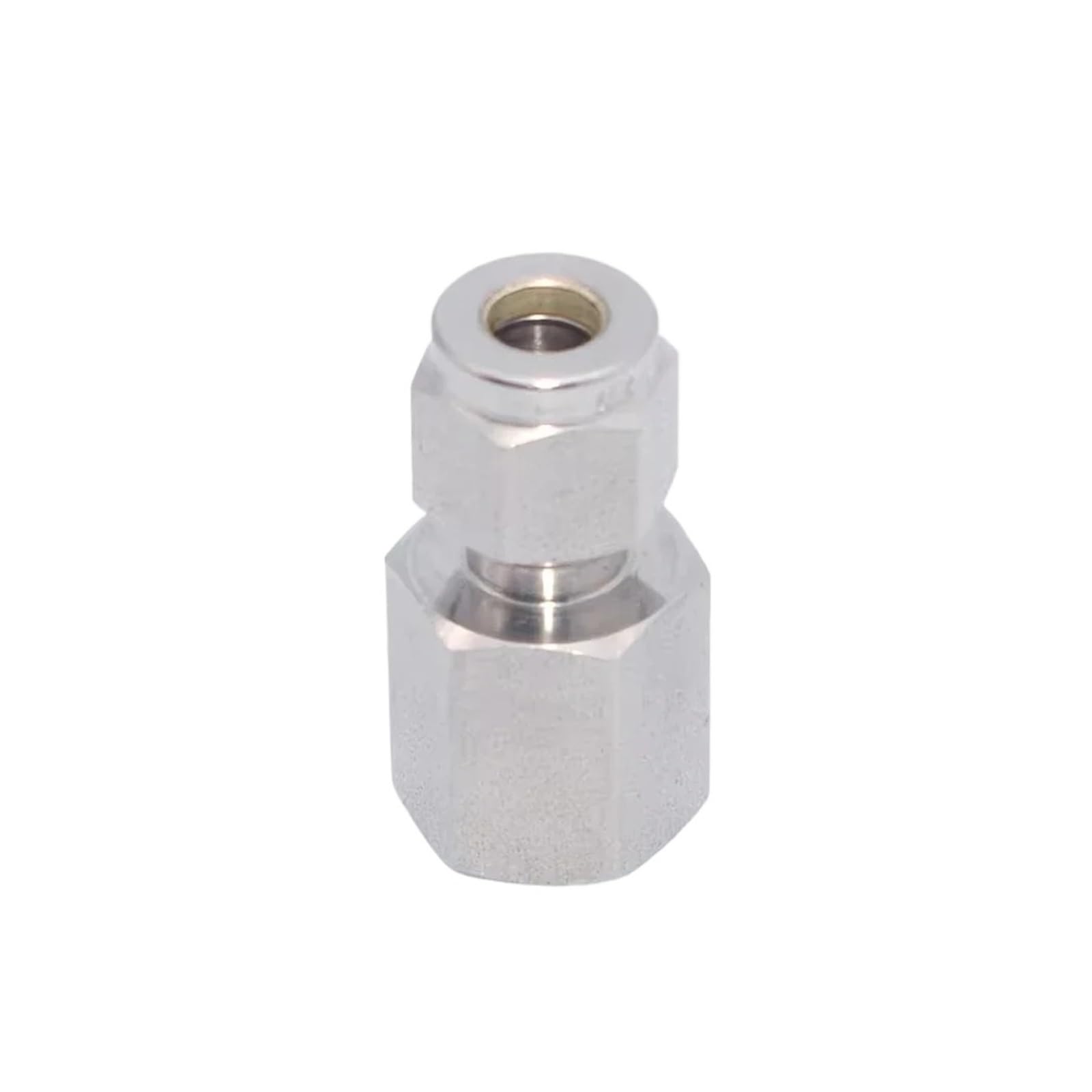 Conector de casquillos hembra SS316 de 1/4 a 1/8 para tubos neumáticos FC-0808N
